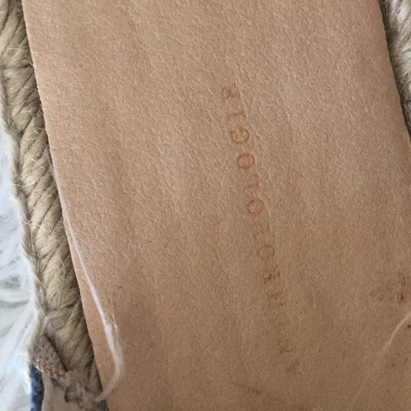 Anthropologie Cape Cod Espadrille Sandals Twee Coastal - Picture 10 of 10